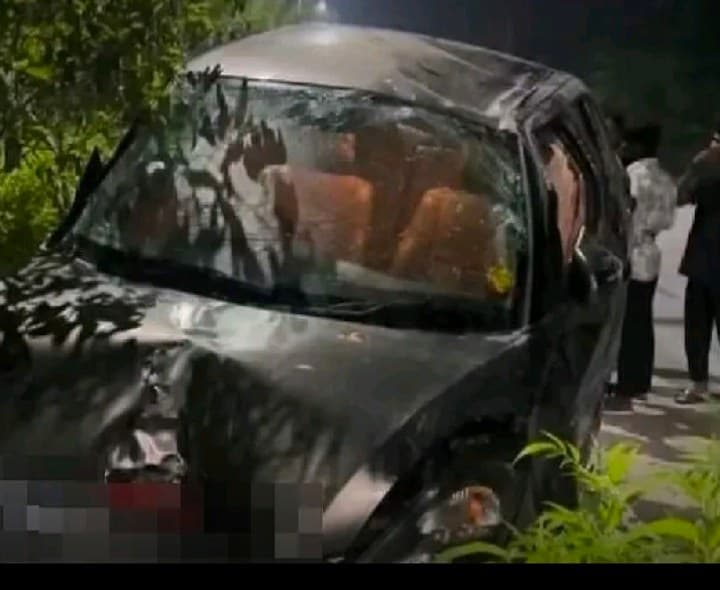 పాలకొండ బైపాస్ పై రోడ్డు ప్రమాదం - Udayam