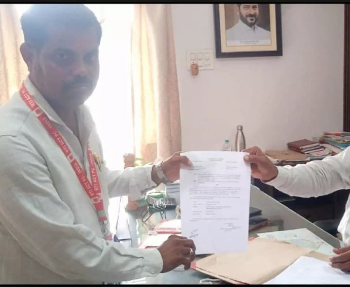ఆర్టీఐ జిల్లా కమిటీకి శివరాం శ్రీను ఎంపిక - Udayam