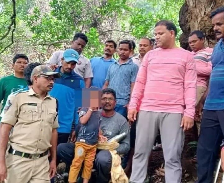 అటవీ ప్రాంతంలో బాలుడీ ఆచూకీ లభ్యం