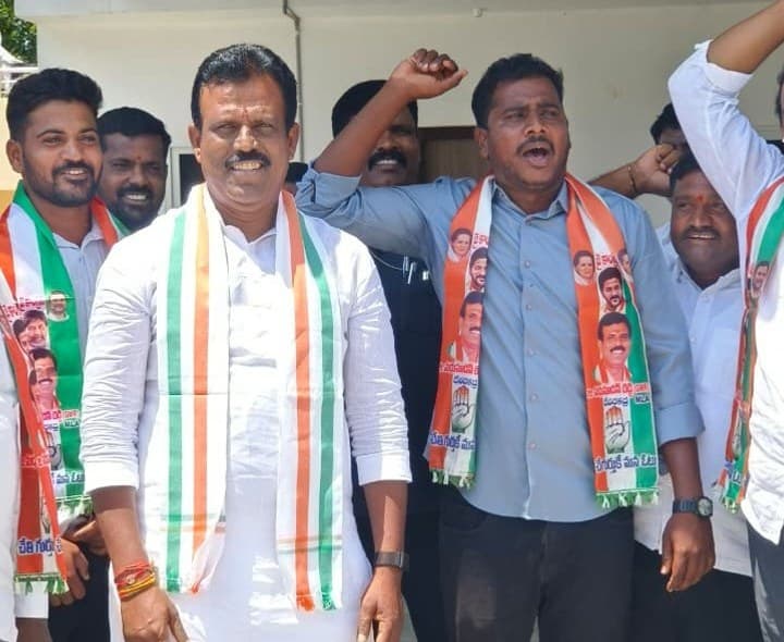 దేవరకద్రలో కాంగ్రెస్లోకి బీఆర్ఎస్ నాయకుల చేరికలు - Udayam