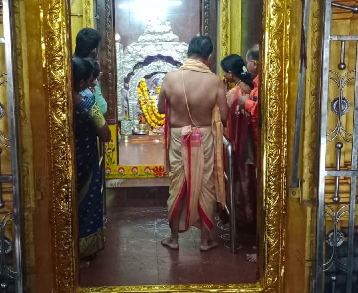 శ్రీ కోట దుర్గ అమ్మవారి గర్భాలయం కొత్త వెలుగులతో - Udayam