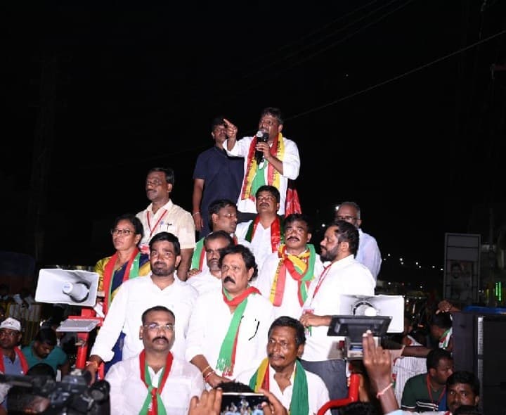 కొడంగల్లో తీన్మార్ మల్లన్న బీసీ రాజ్యాధికార యాత్రకు భారీ స్పందన - Udayam