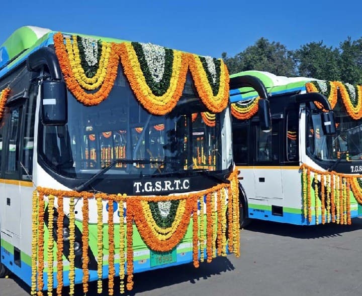 రెండేళ్లలో గ్రేటర్ పరిధిలో వంద శాతం ఎలక్ట్రిక్ బస్సులు - Udayam