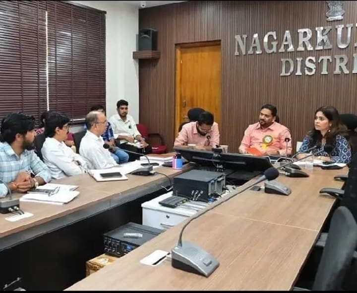 నల్లమల్ల లో 4జీ నెట్ వర్క్ సేవలు..కలెక్టర్ - Udayam
