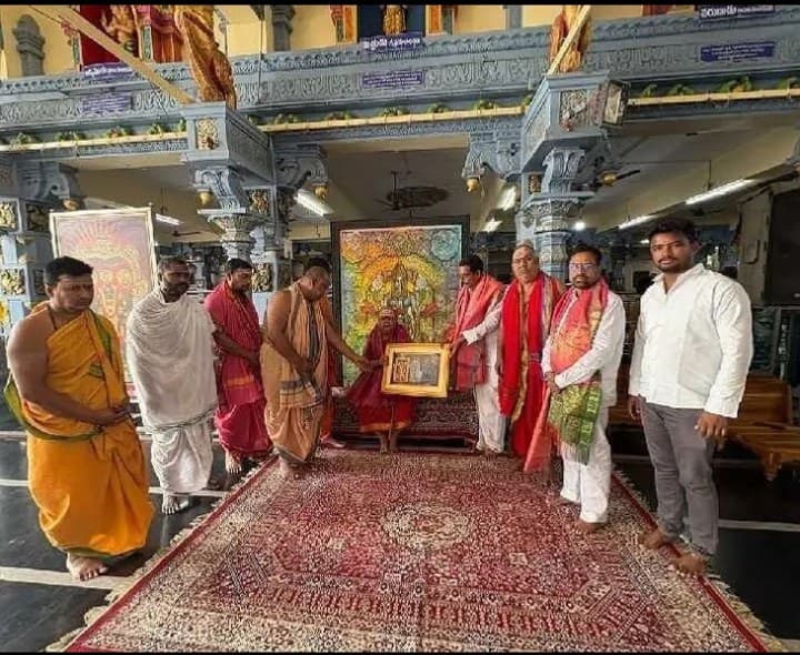 ఆదిత్యుని దర్శించుకున్న శ్రీరామానంద భారతి - Udayam