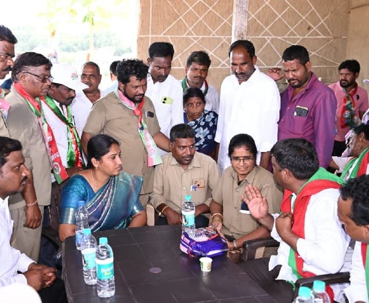 ఆర్టీసీ కార్మికుల సమస్యలపై తీన్మార్ మల్లన్న భేటీ - Udayam