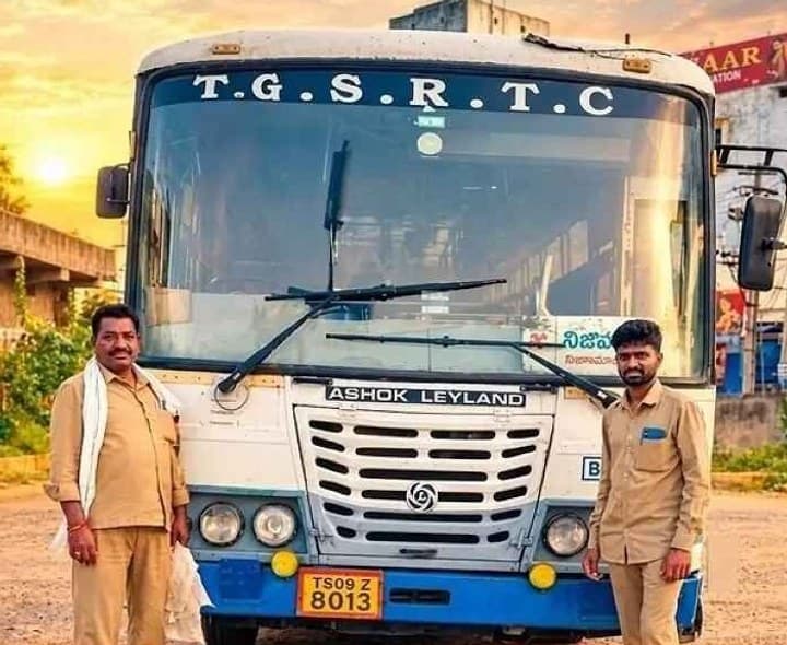తండ్రి డ్రైవర్.. కొడుకు కండక్టర్ - Udayam