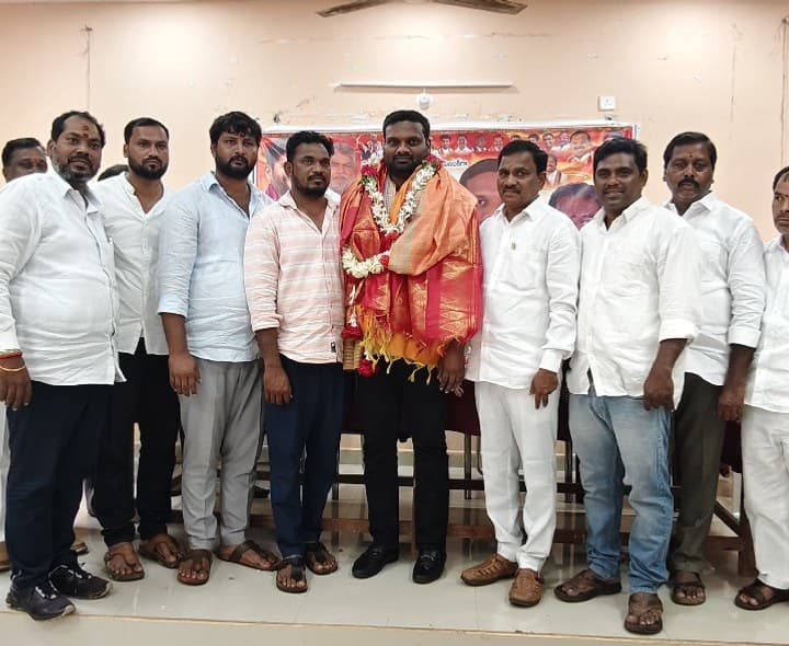 తెలంగాణ రాష్ట్ర ఫైనాన్స్ కమిషన్ సభ్యులు గా నియమించ బడిన కె రంగరాజ్ సన్మానం. - Udayam Digital