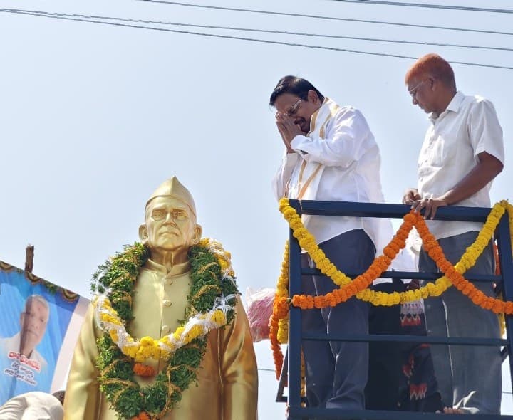 కొండా లక్ష్మణ్ బాపూజీ చిరస్మరణీయుడు ఎమ్మెల్యే యెన్నం శ్రీనివాస్ రెడ్డి - Udayam