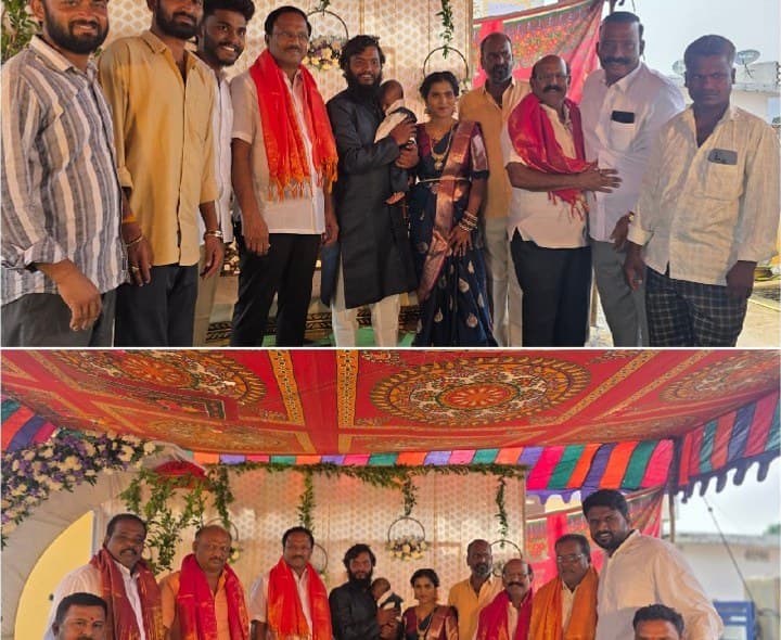 డోలారోహణ వేడుకలకు మాజీ మంత్రి, ఎమ్మెల్యే - Udayam
