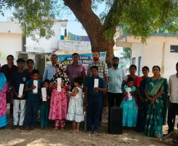 ధర్పల్లి ZPHS ప్రైమరీ స్కూల్లో మండల స్థాయి క్రీడలు - Udayam