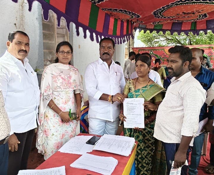 అనంతగిరిపల్లిలో SIR పోగ్రాం లో పాల్గొన్న వైస్ చైర్మన్ అర్ధ సుధాకర్ రెడ్డి - Udayam