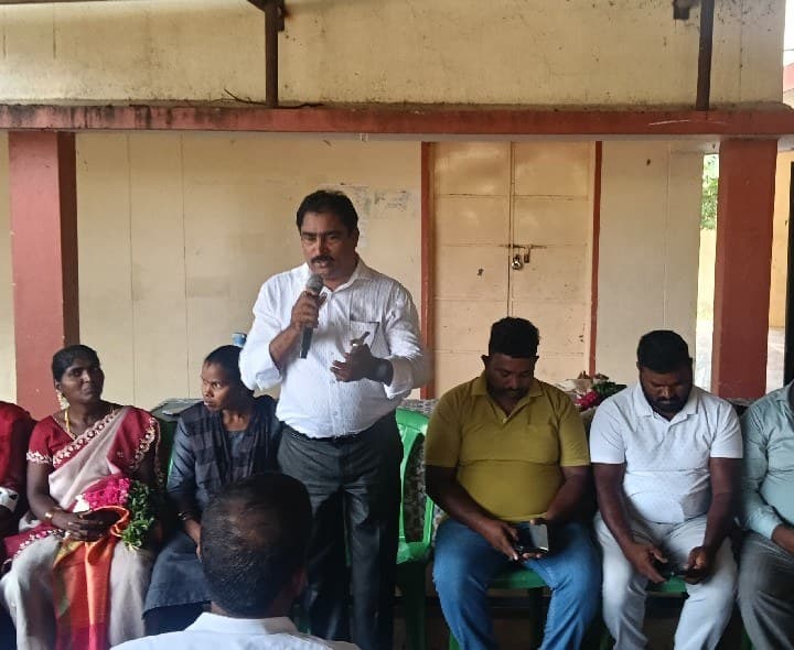 బీఎన్ఆర్ పేటలో ప్రశాంతంగా ఎస్ఎంసీ ఎన్నికలు - Udayam