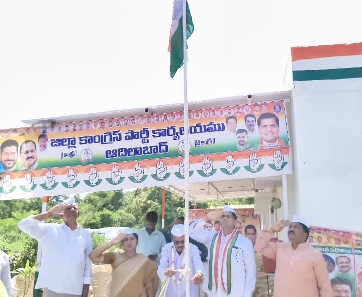 సేవాదళ్ ఆధ్వర్యంలో ఘనంగా నాలుగో ఆదివారం జెండా వందనం - Udayam