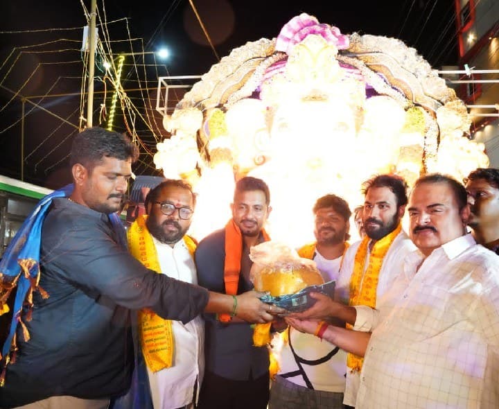 గూడూరులో రికార్డు స్థాయిలో 4.75 లక్షల పలికిన లడ్డు - Udayam