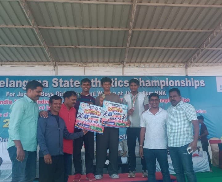 జాతీయ అథ్లెటిక్స్కు జిల్లా విద్యార్థి - Udayam