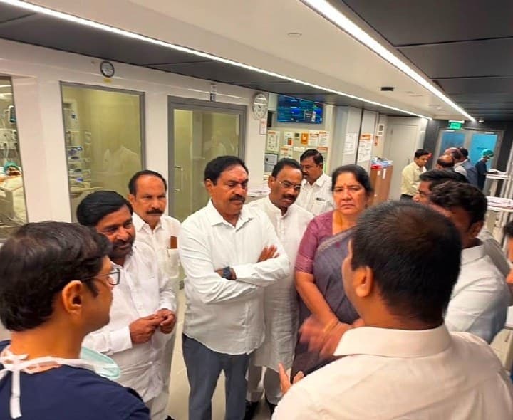 పెద్ది కుటుంబానికి బీఆర్ఎస్ నేతల పరామర్శ.