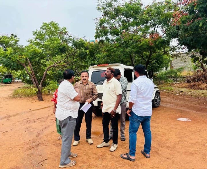 ధర్మవరం LCKపురంలో బీసీ భవన్కు భూమిపూజ - Udayam