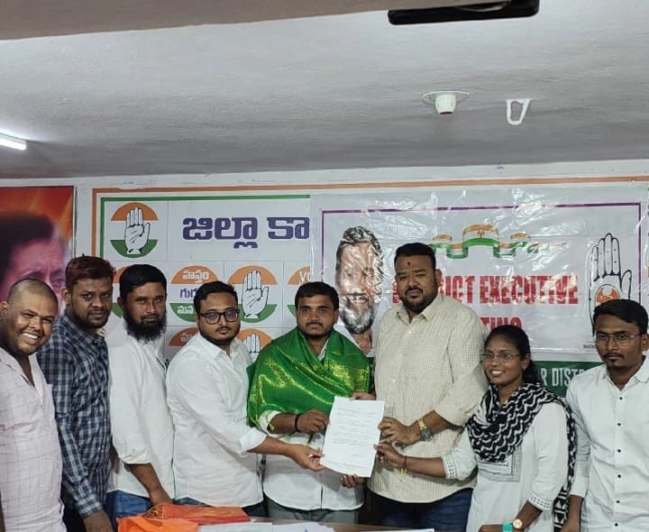 యూత్ కాంగ్రెస్ వర్కింగ్ ప్రెసిడెంట్గా ప్రవీణ్ కుమార్ - Udayam