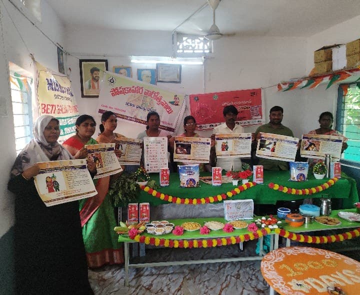 పోతంగల్ పోషణ్ మాహ్ కార్యక్రమం నిర్వహణ - Udayam
