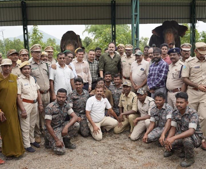 గుచ్చిమి ఏనుగుల సంరక్షణ కేంద్రాన్ని సందర్శించిన నాగబాబు - Udayam