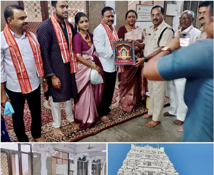 అన్నవరం శ్రీ సత్యనారాయణ స్వామివారిని దర్శించుకున్న పరిగి ఎమ్మెల్యే - Udayam