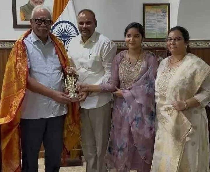 గోవా గవర్నరును మర్యాద పూర్వకంగా కలసిన ZP చైర్మన్ - Udayam