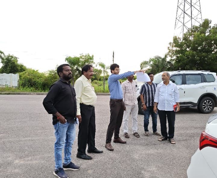 లక్కంపల్లి స్మార్ట్ ఆగ్రో పార్క్ పరిశీలన - Udayam