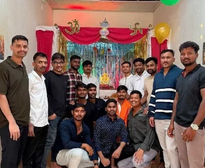 ఇరాక్లో జగిత్యాల జిల్లా వాసుల వినాయక చవితి వేడుకలు - Udayam