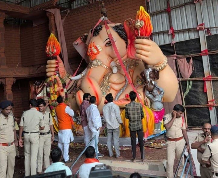 బాలాపూర్ నుంచి హుస్సేన్సాగర్ వరకు భారీ బందోబస్తు - Udayam