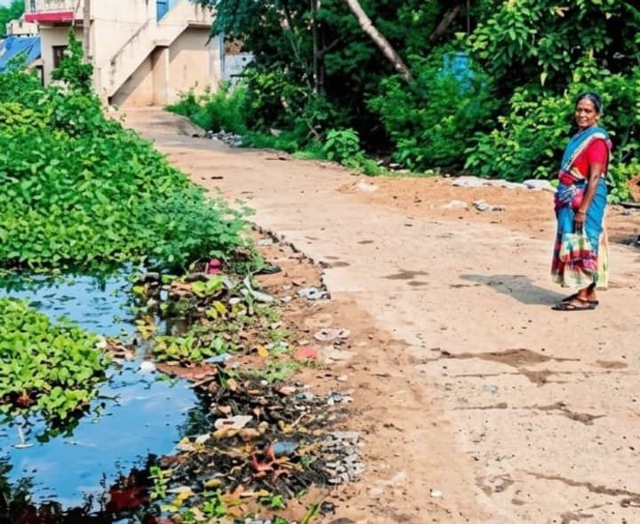 మురుగు తిష్ఠ.. దోమల బెడద - Udayam