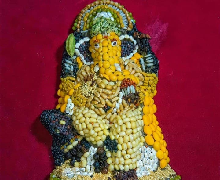 పప్పు దినుసులతో గణపయ్య - Udayam
