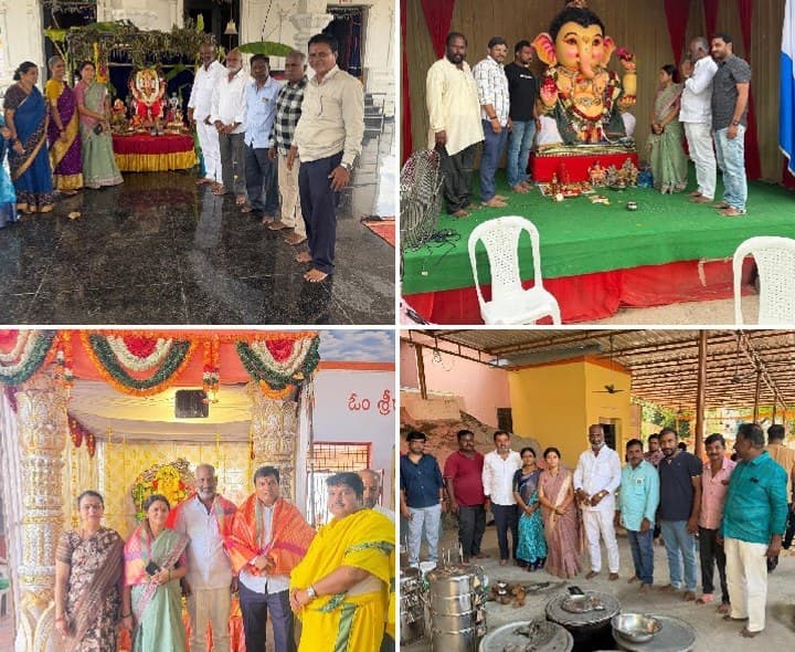 గణేష్ మండపాలను దర్శించుకున్న కార్పొరేటర్ - Udayam