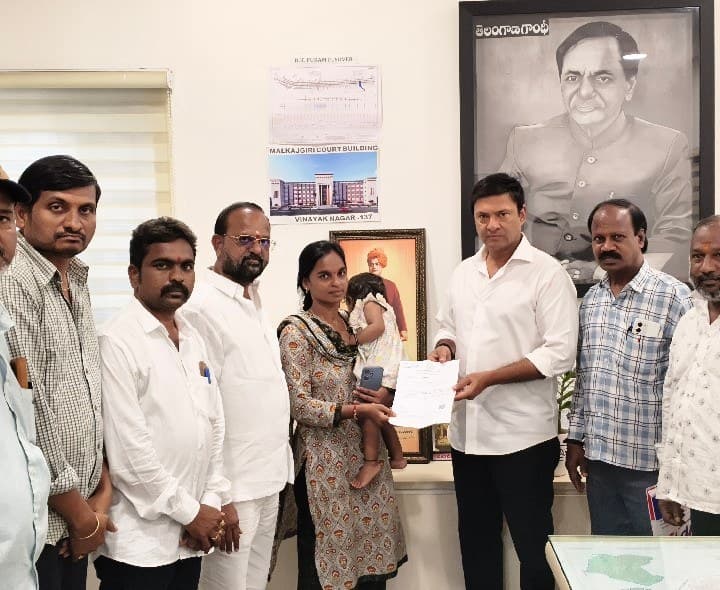 అనారోగ్యంతో బాధపడుతున్న చిన్నారికి రూ.6 లక్షల CMRF - Udayam