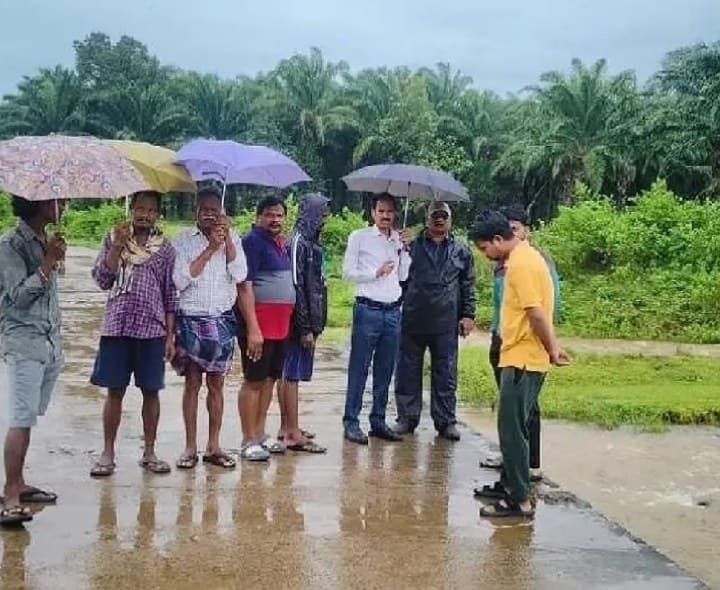దిగువ మెండంగి కాజువే పరిశీలన - Udayam