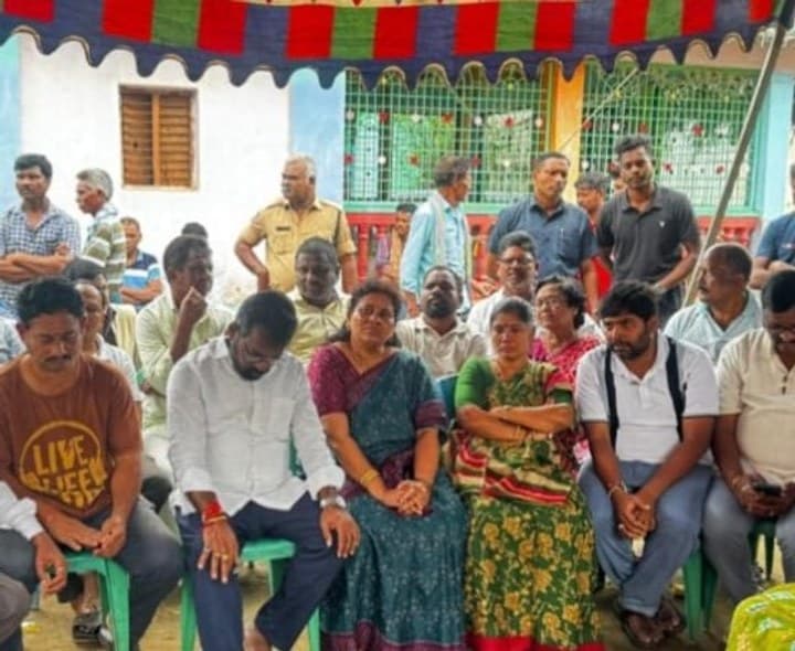 టీఏసీ సభ్యుడిని పరామర్శించిన ఎమ్మెల్యే - Udayam