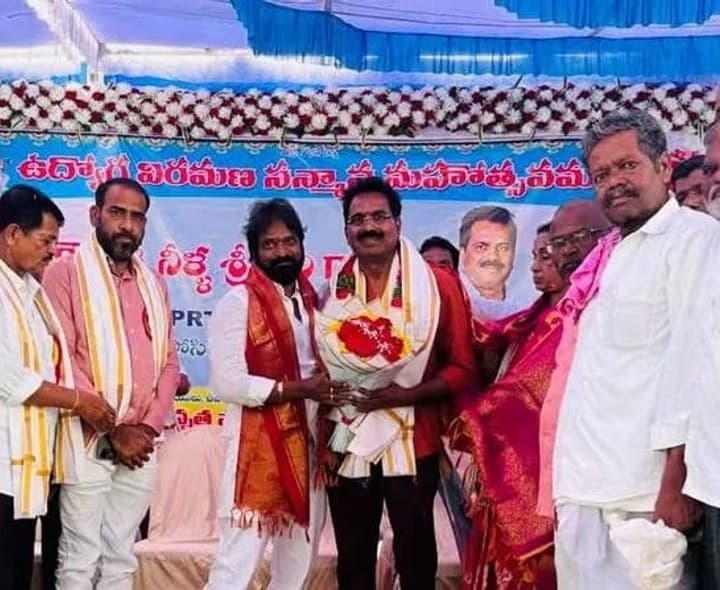ఎన్. శ్రీహరికి ఘన సన్మానం - Udayam