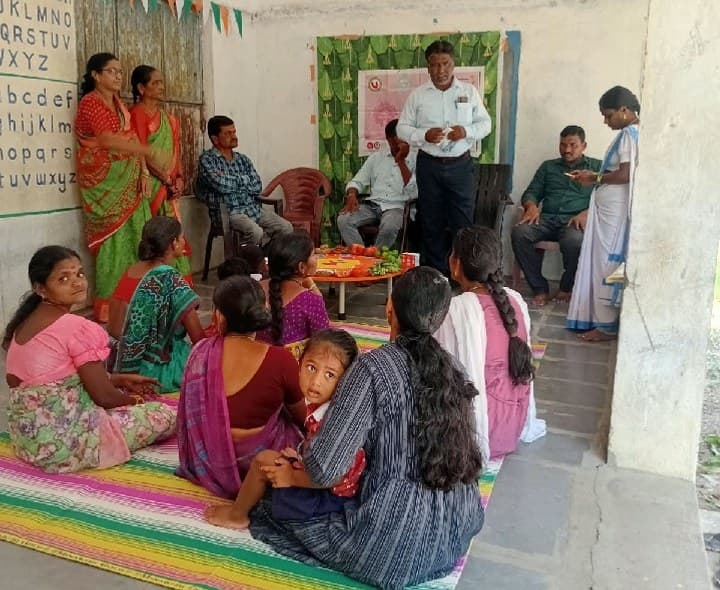 గుల్లపేటలో ఘనంగా పోషణ అభియాన్ - Udayam