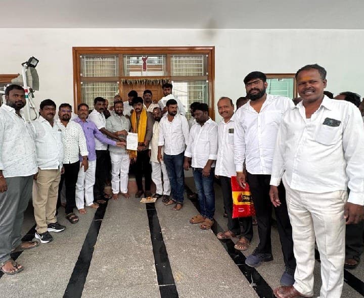 నాగారం 5వ డివిజన్ కాంగ్రెస్ ఎస్సీ సెల్ అధ్యక్షుడిగా పంగా శ్రీహరి - Udayam