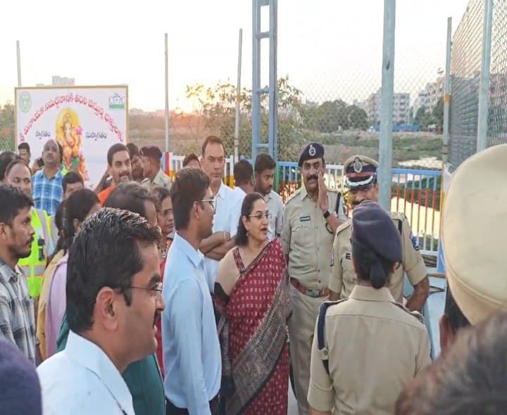 రంగదాముని చెరువును సందర్శించిన సీపీ - Udayam