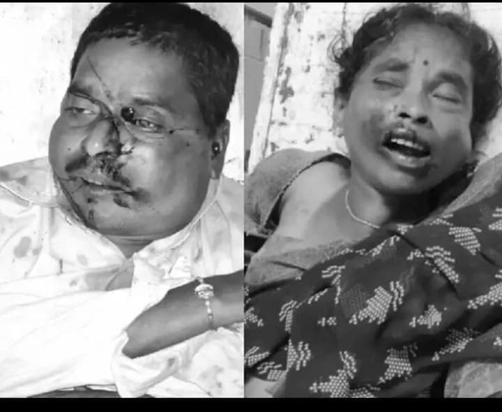 రోడ్డు ప్రమాదం.. భార్యాభర్తలు మృతి - Udayam