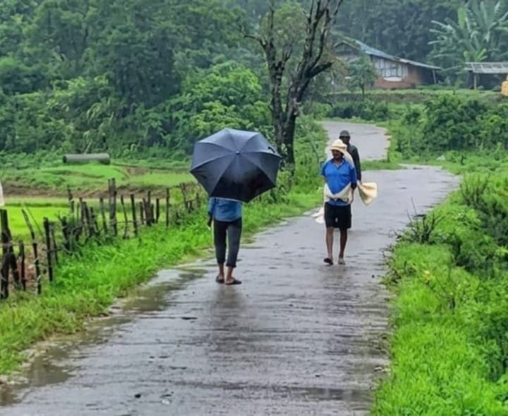 వాయుగుండం.. కురుపాంలో వర్షాలు - Udayam