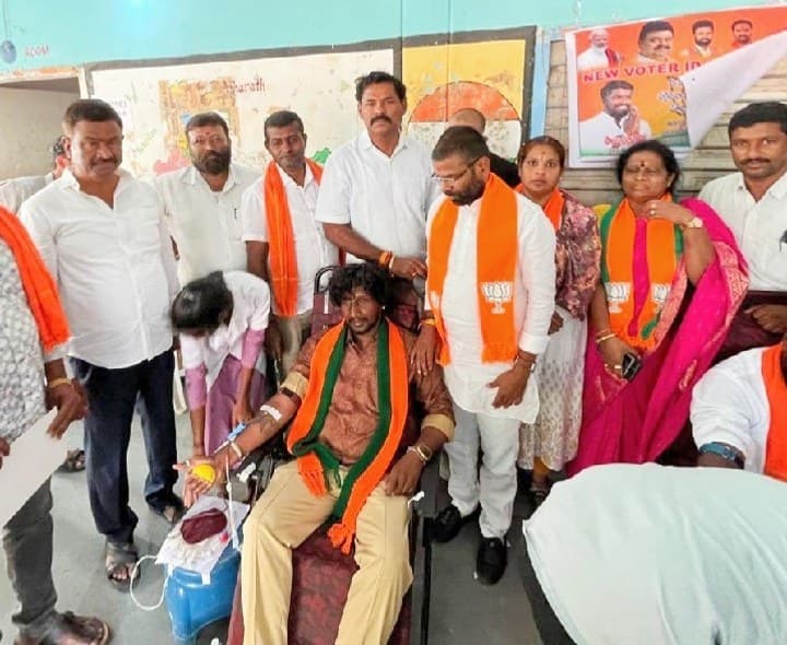 ఓల్డ్ అల్వాల్లో సేవా సంకల్ప అభియాన్ రక్తదాన శిబిరం - Udayam