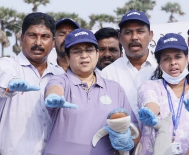 స్వచ్చ సాగర్-సురక్షిత సాగర్ ప్రతిజ్ఞ చేసిన ఎమ్మెల్యే - Udayam