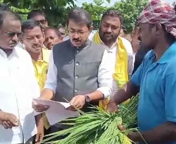 వరి విత్తనాలలో నాణ్యత లోపం, కలెక్టర్ వద్ద రైతు ఆవేదన - Udayam