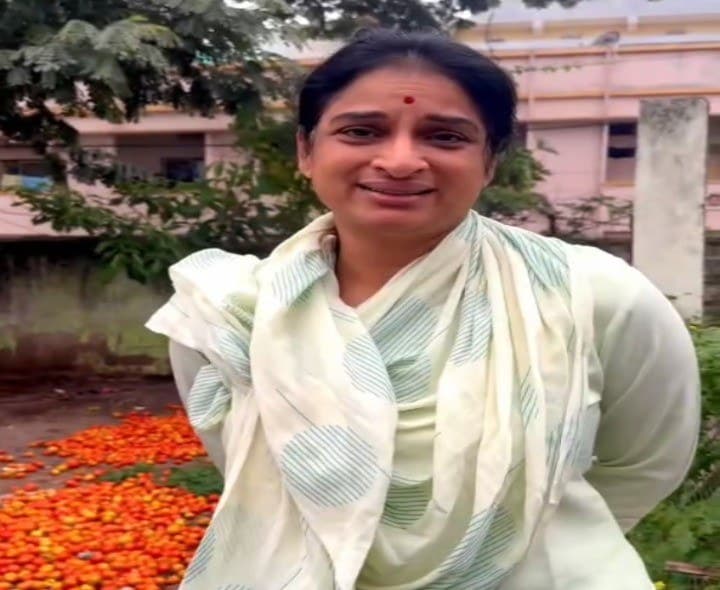 గుడిమల్కాపూర్లో కనీస వసతులపై మాధవీలత ఆగ్రహం - Udayam