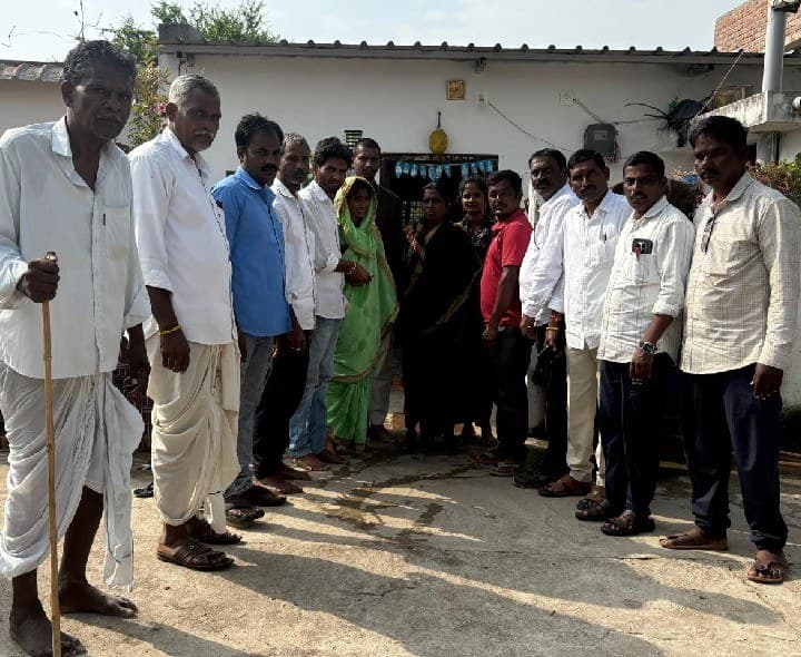 నిర్మల్ రూరల్ బాధిత కుటుంబానికి అండగా నగదు సాయం అందజేత - Udayam