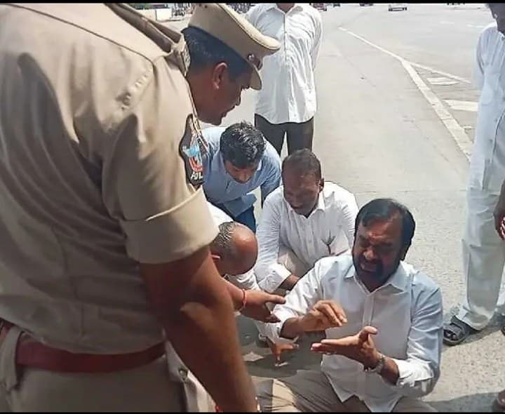 వైసీపీ నేత అంబటి మురళీకృష్ణ అరెస్ట్ - Udayam