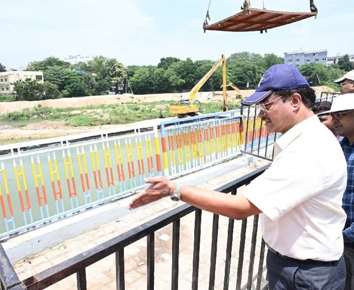 ఐడిఎల్ చెరువును పరిశీలించిన హైడ్రా కమిషనర్ - Udayam