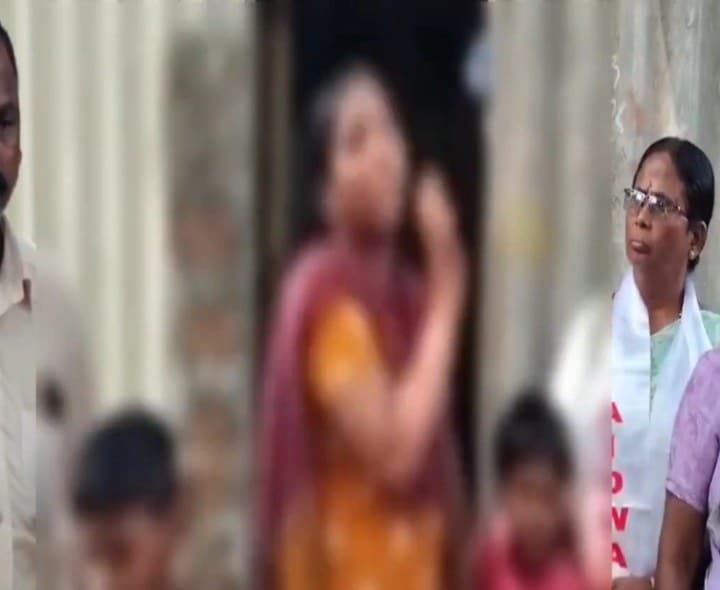 భర్త ఇంటిముందు భార్య ధర్నా - Udayam